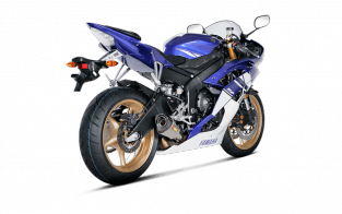 Akrapovic Slip-on Line Titanium Short met E-keur Yamaha YZF-R6 2010-2016